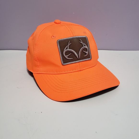 Realtree Orange Hunting Adjustable Cap Hat Men's - Picture 1 of 6